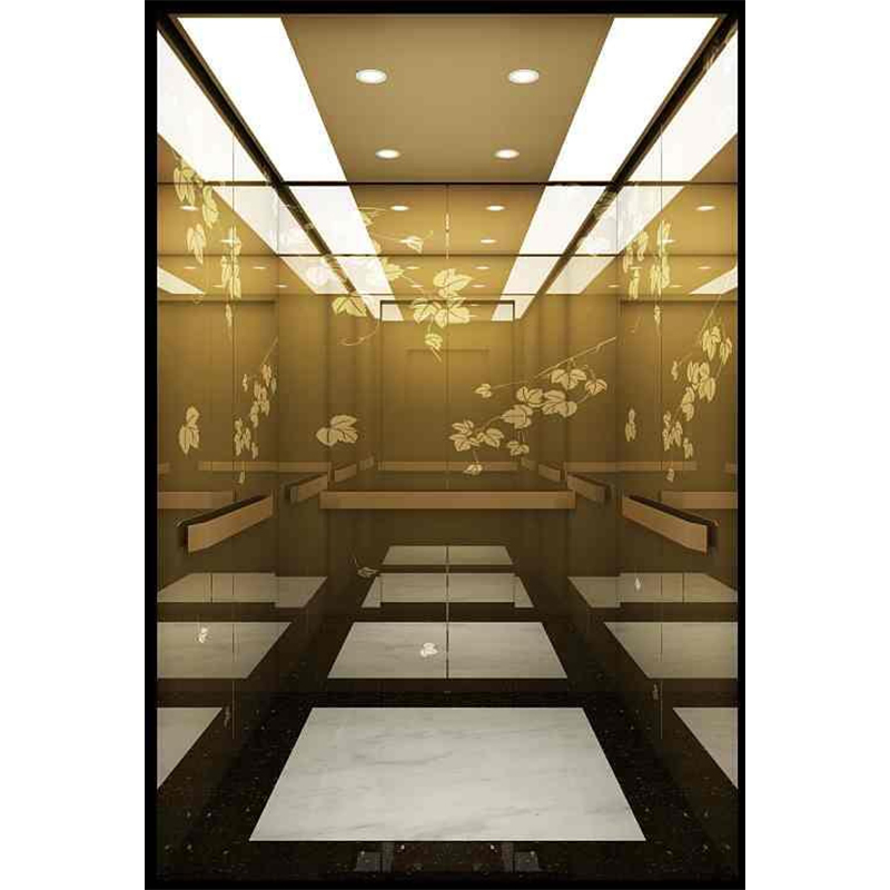 Mrl 1000kg 1.75m/S Machine Roomless Passenger Elevator