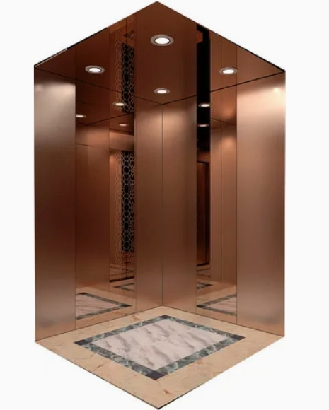 Modern Low-Noise and Energy-Efficient Passenger Elevator with Small Machine Room