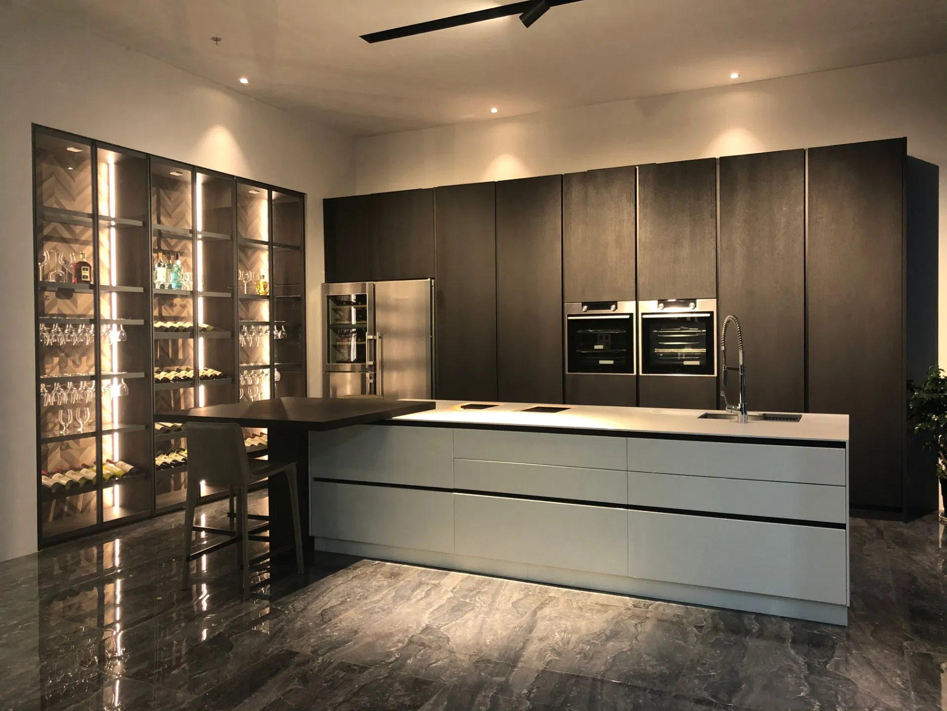 New Style Modern Custom Cabinet Kitchen Wooden Furniture From China Factory