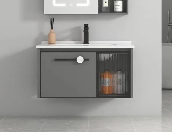 Modern Bathroom Cabinet Detail 2