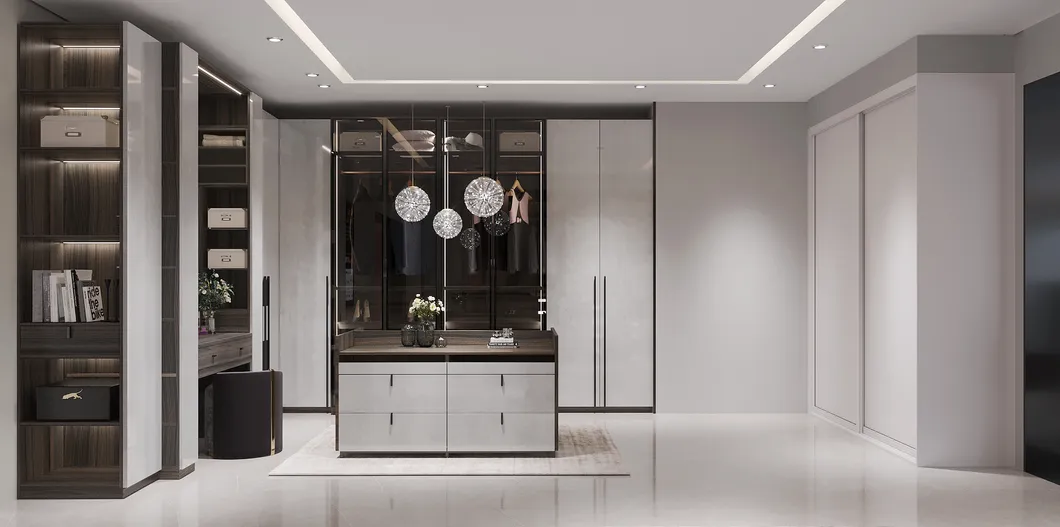 Handleless Clean Kitchen Finish