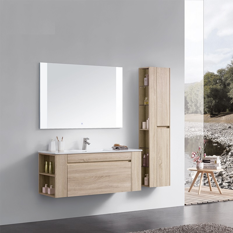 Pinghu Eongshuo Home Manufacturing Co., Ltd Hot Selling Plywood Bathroom Cabinet Vanity Wash Basin of Modern Furniture