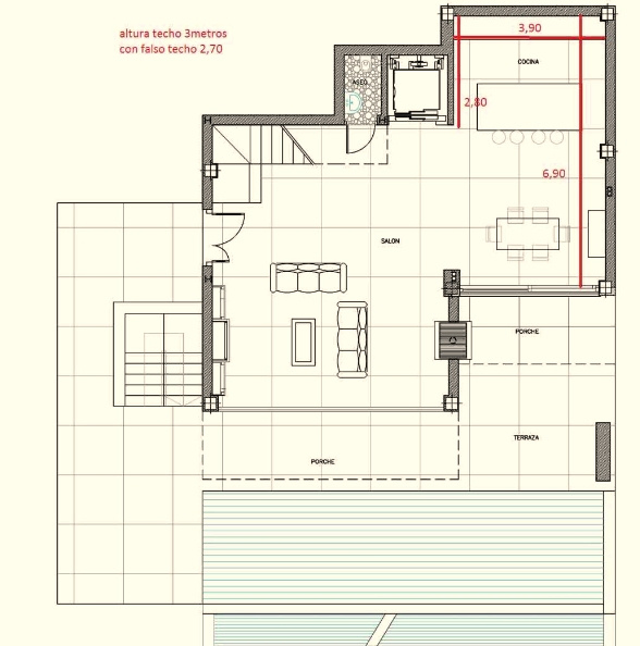 Client Site Measurement Floor Plan