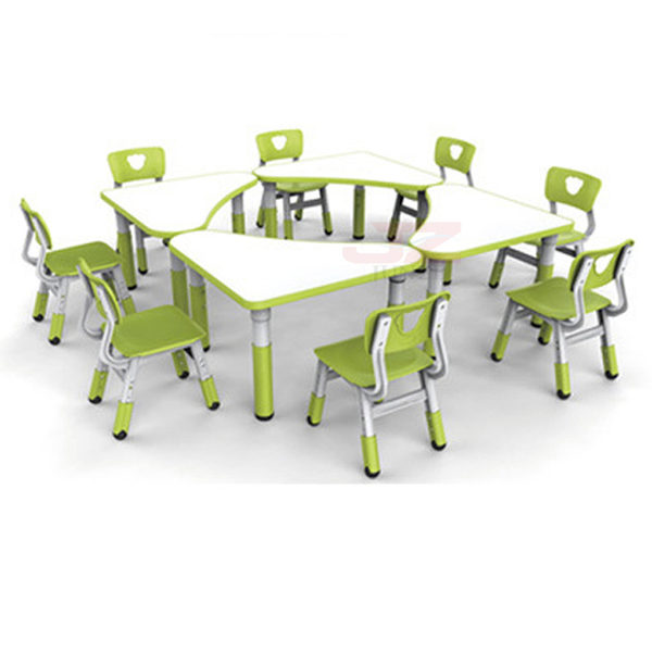 Colorful Kids Furniture Desk Chair Set Nursery School Children Table and Chair