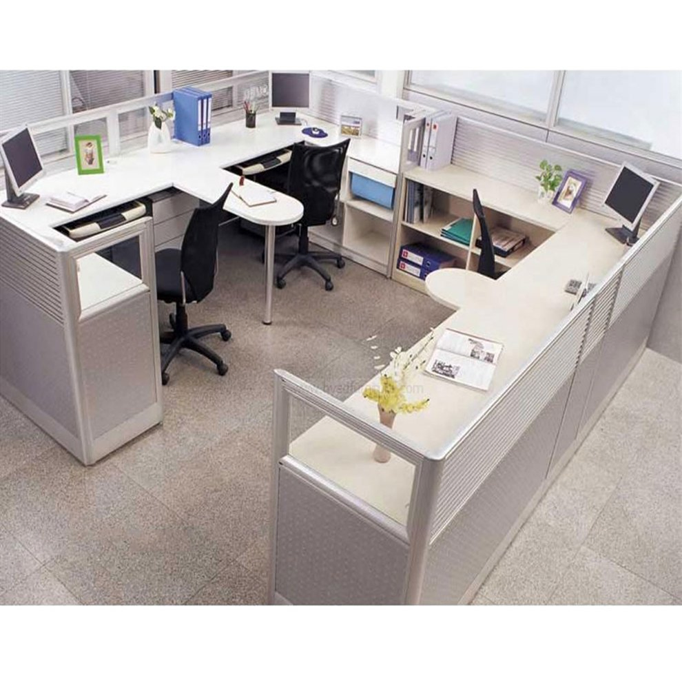 Latest Modern Contemporary Computer Workstation Desk Office Furniture Set