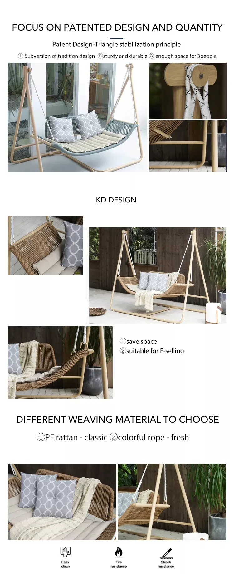 Garden Swing Detail 1