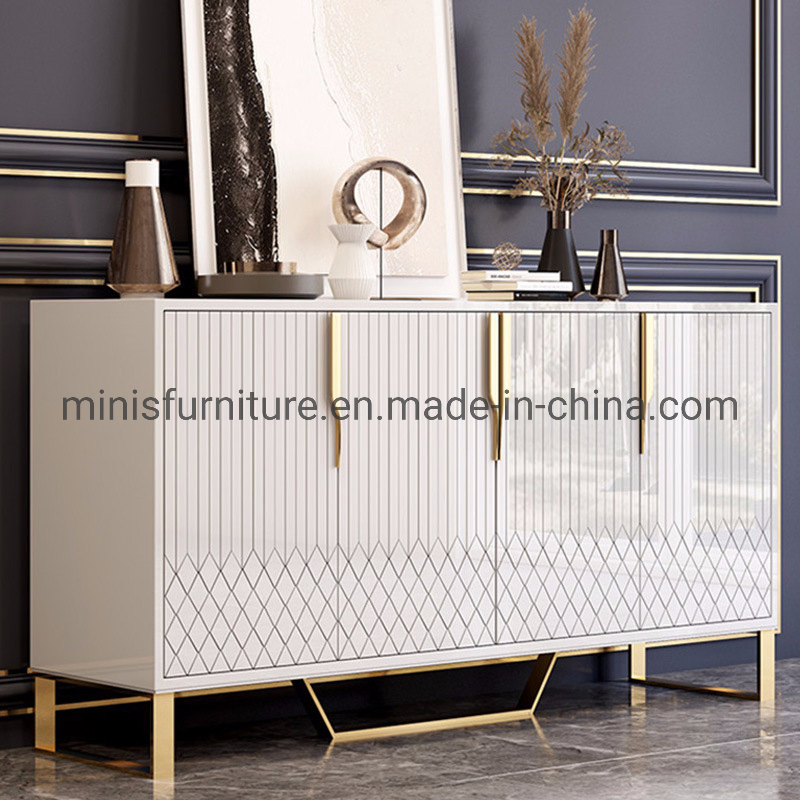 Bedroom/Living Room Buffet Entryway Hallway Side Storage Table White Sideboard