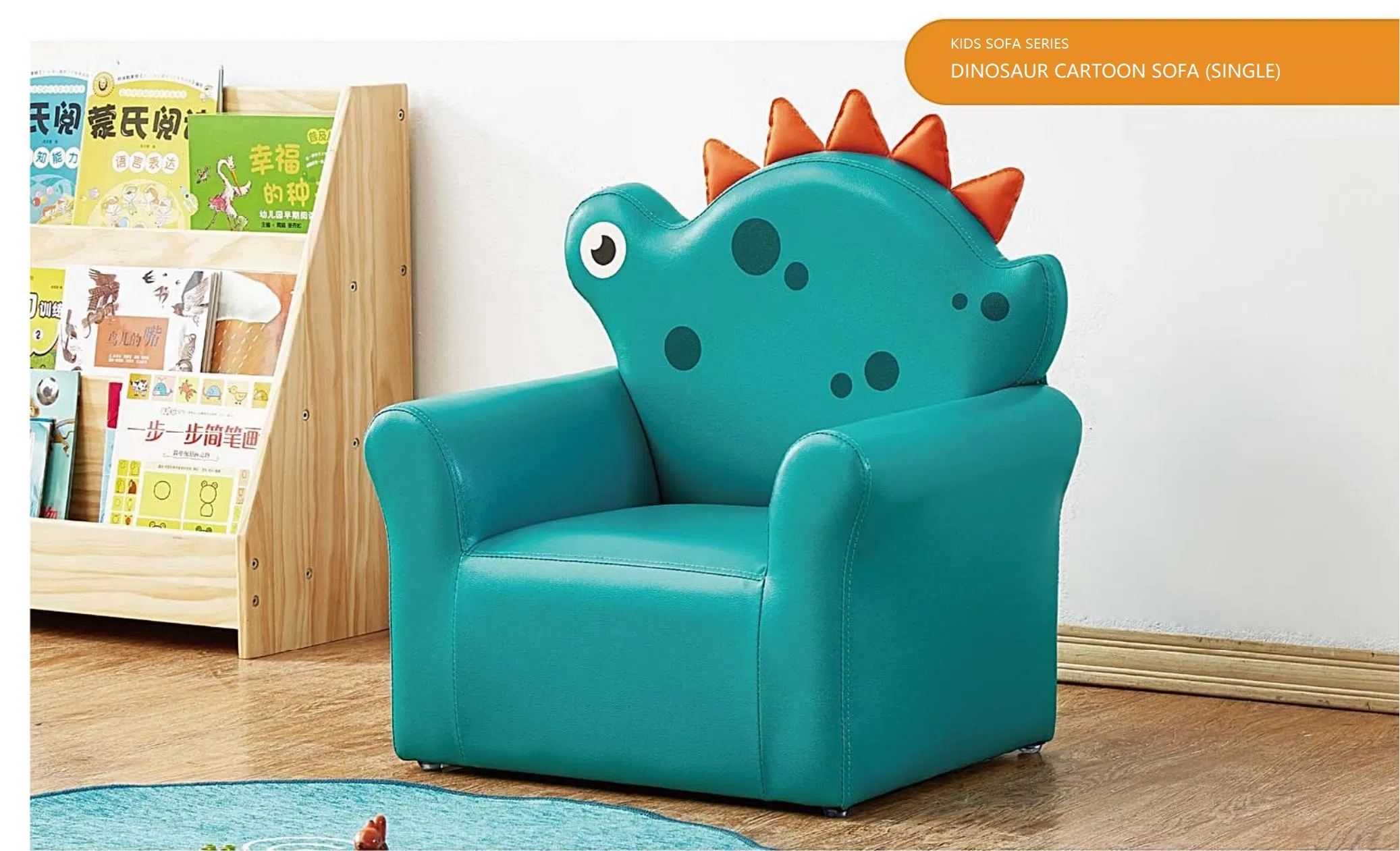 Kids Furniture, Modern Cartoon Sofa, Living Room Furniture, Baby Sofa, Kindergarten Day Care Center Sofa, Baby Couch Compressed Kids Sofa for Nursery
