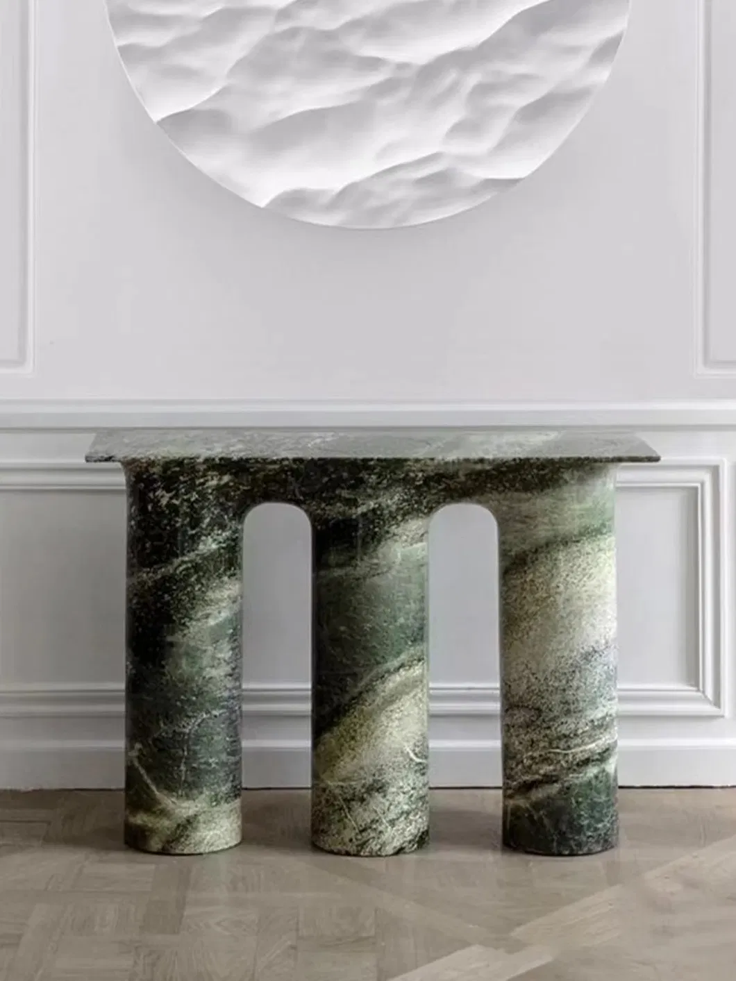 Travertine Entryway Table