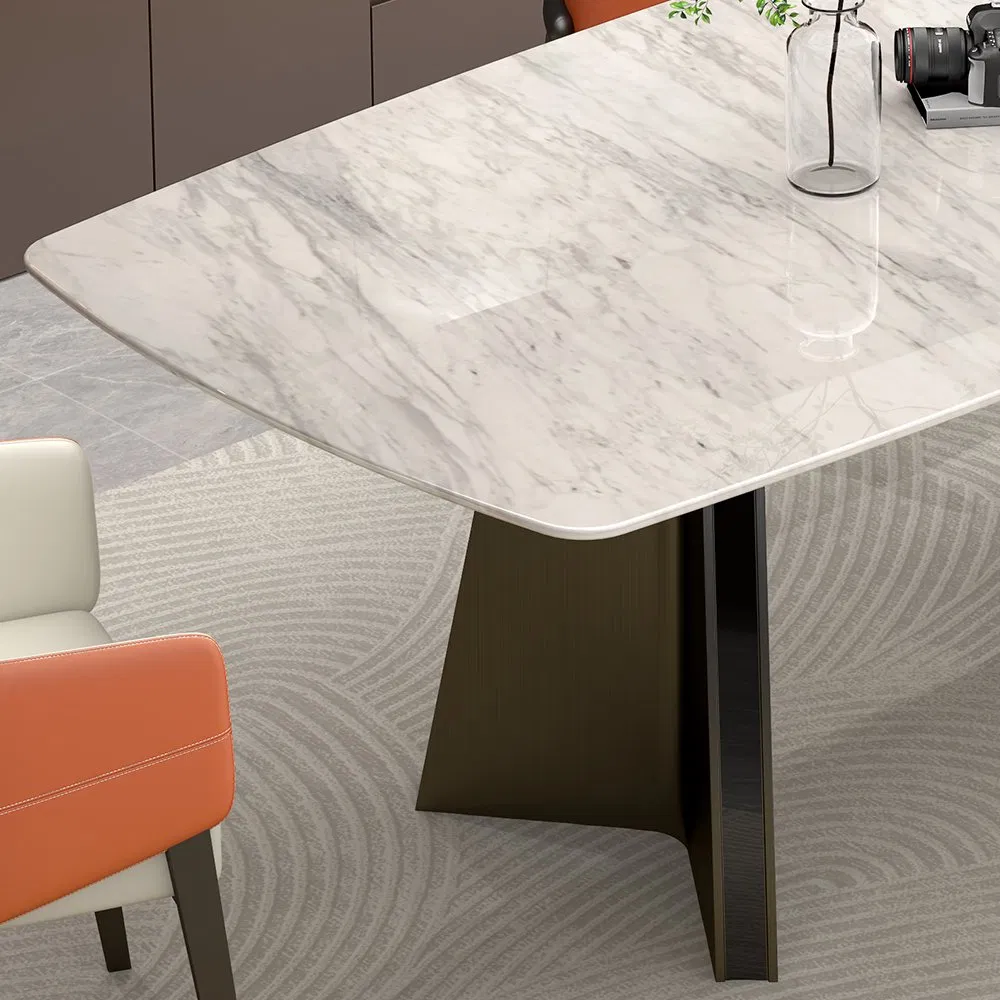 Wholesale Hotel Dining Living Room Marble Dining Table Furniture
