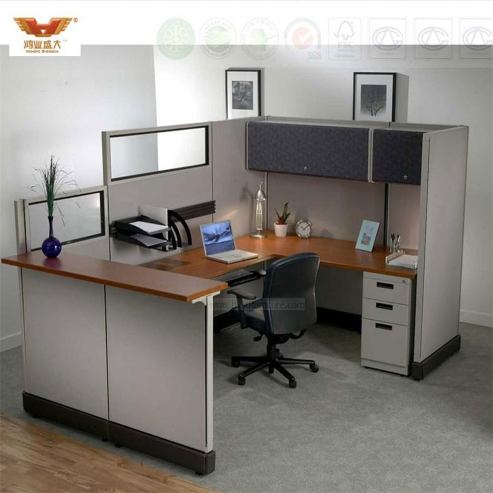 Latest Modern Contemporary Computer Workstation Desk Office Furniture Set