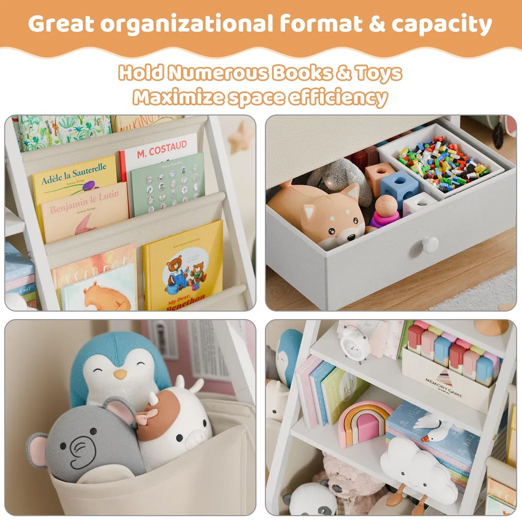 Kids Bookshelf Usage