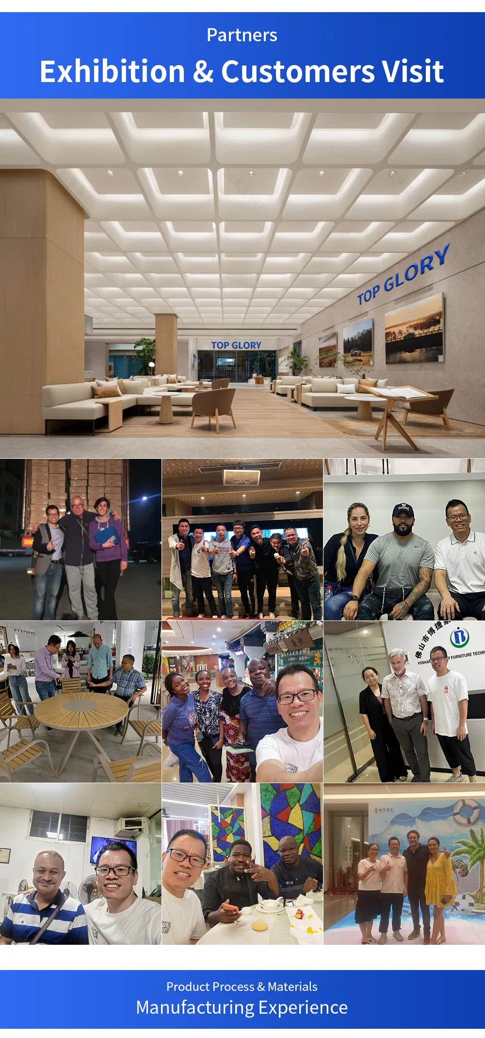 Production facility and customer tours