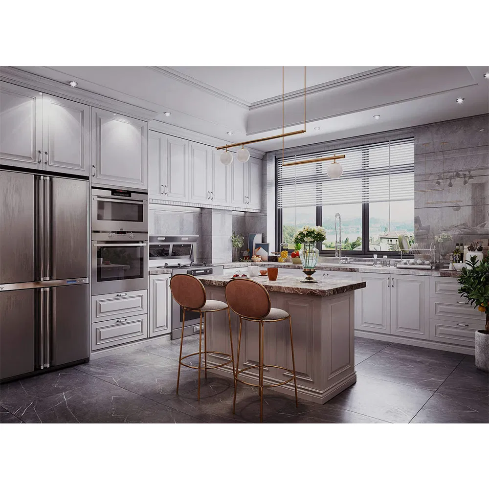 Modern Kitchen Furniture Paints Wholesale Manufacturer Full White Eco Friendly Kitchen Pantry