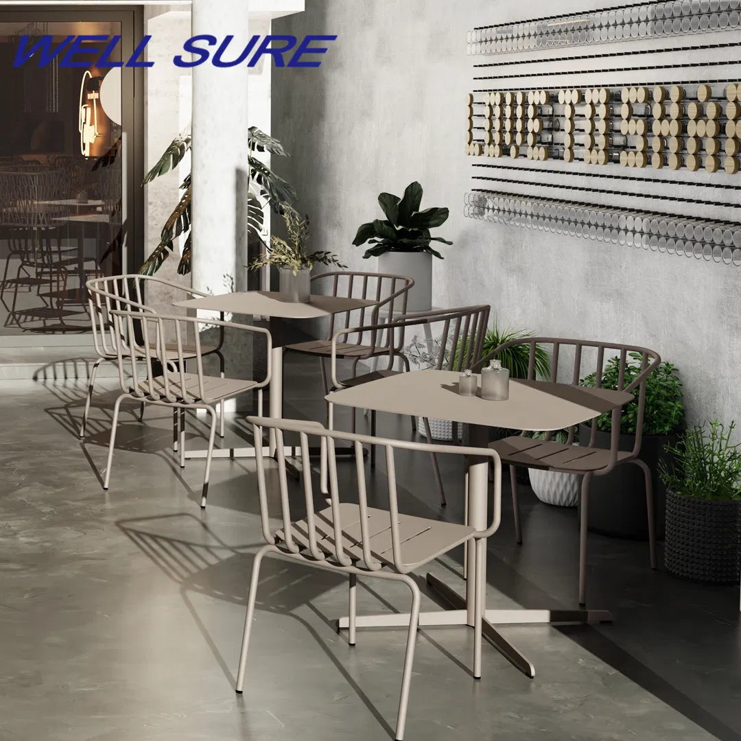 Patio Furniture for Garden Outdoor Restaurant Dining with Commercial Grade Aluminum and Waterproof