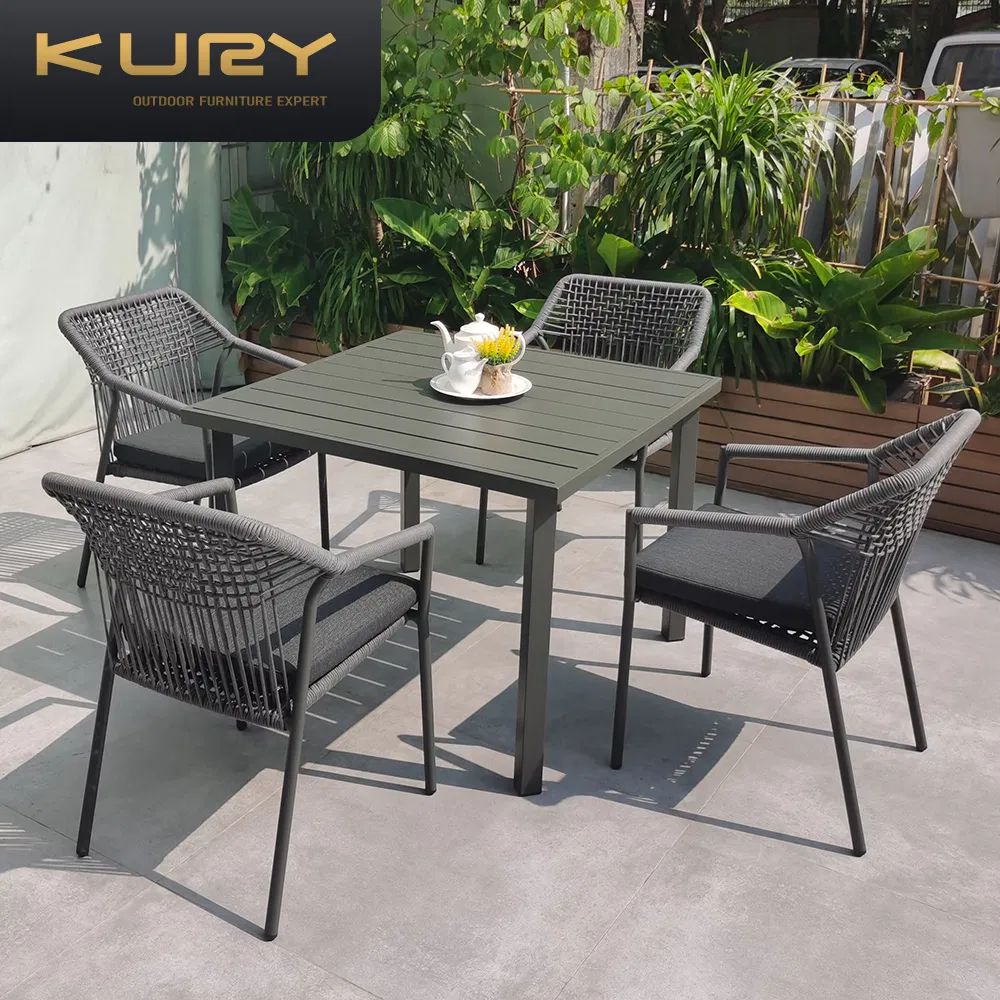 Garden Extension Dining Table Set