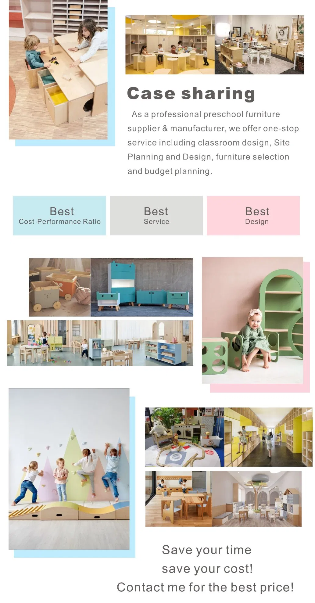 Storage Cabinet for Kindergarten