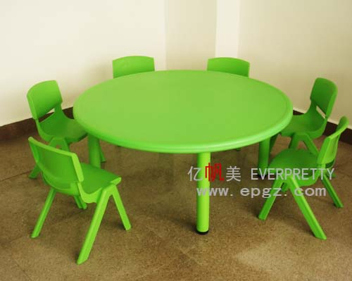 Nursery School Kinderagrten Modern Children Classroom Furntiure Group-Learning Kids Plastic Table and Chairs