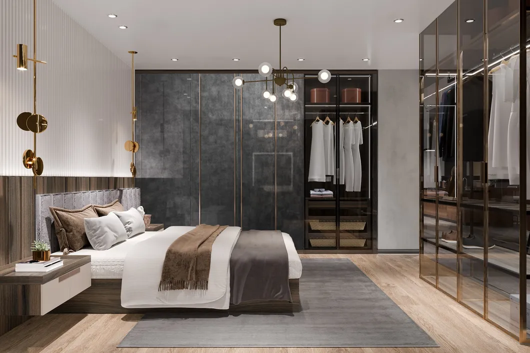 Modern Wooden Living Room Unit