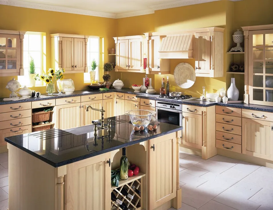 Customized Lacquer Kitchen Furniture