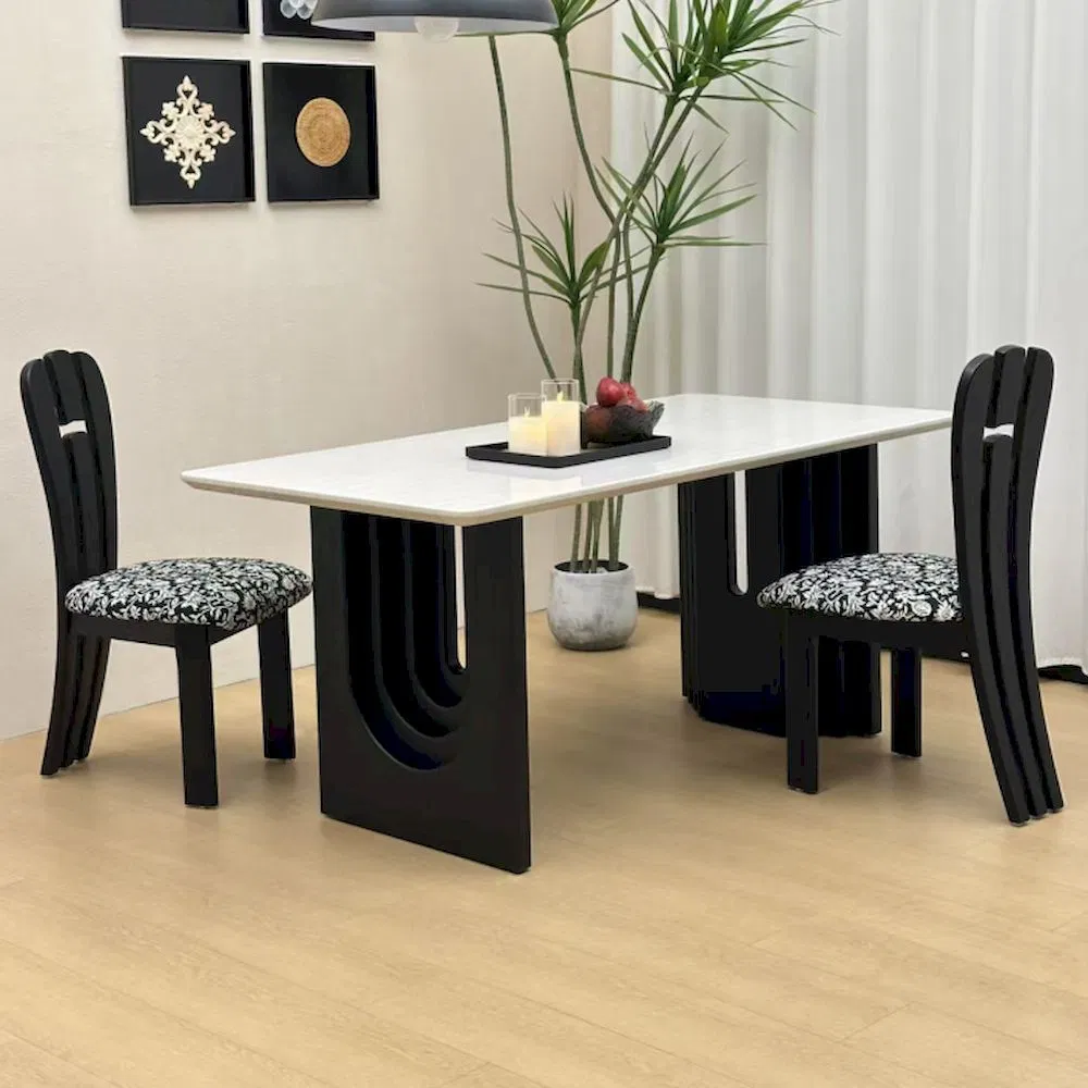 Contemporary Design Dining Room Furniture Table and Chair Set