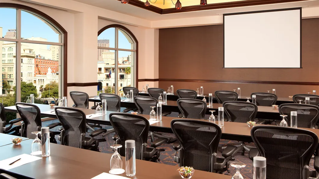 In-Suite Conference Setup