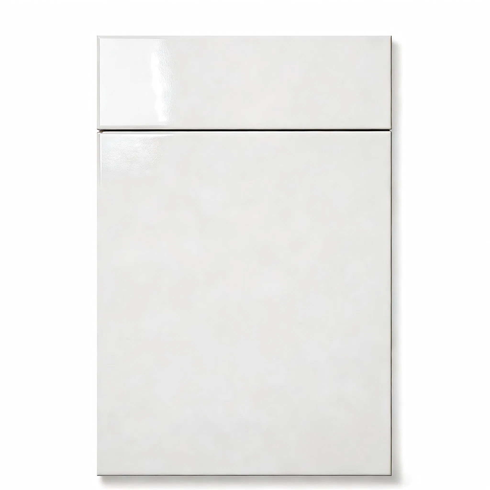 Cut-to-Size Frameless Wooden Furniture Door with Laser Egde Banding for Kitchen Wardrobe