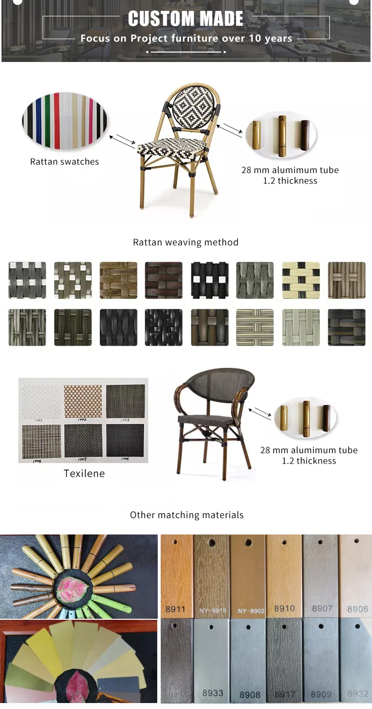 Outdoor Rattan Chair Dimension