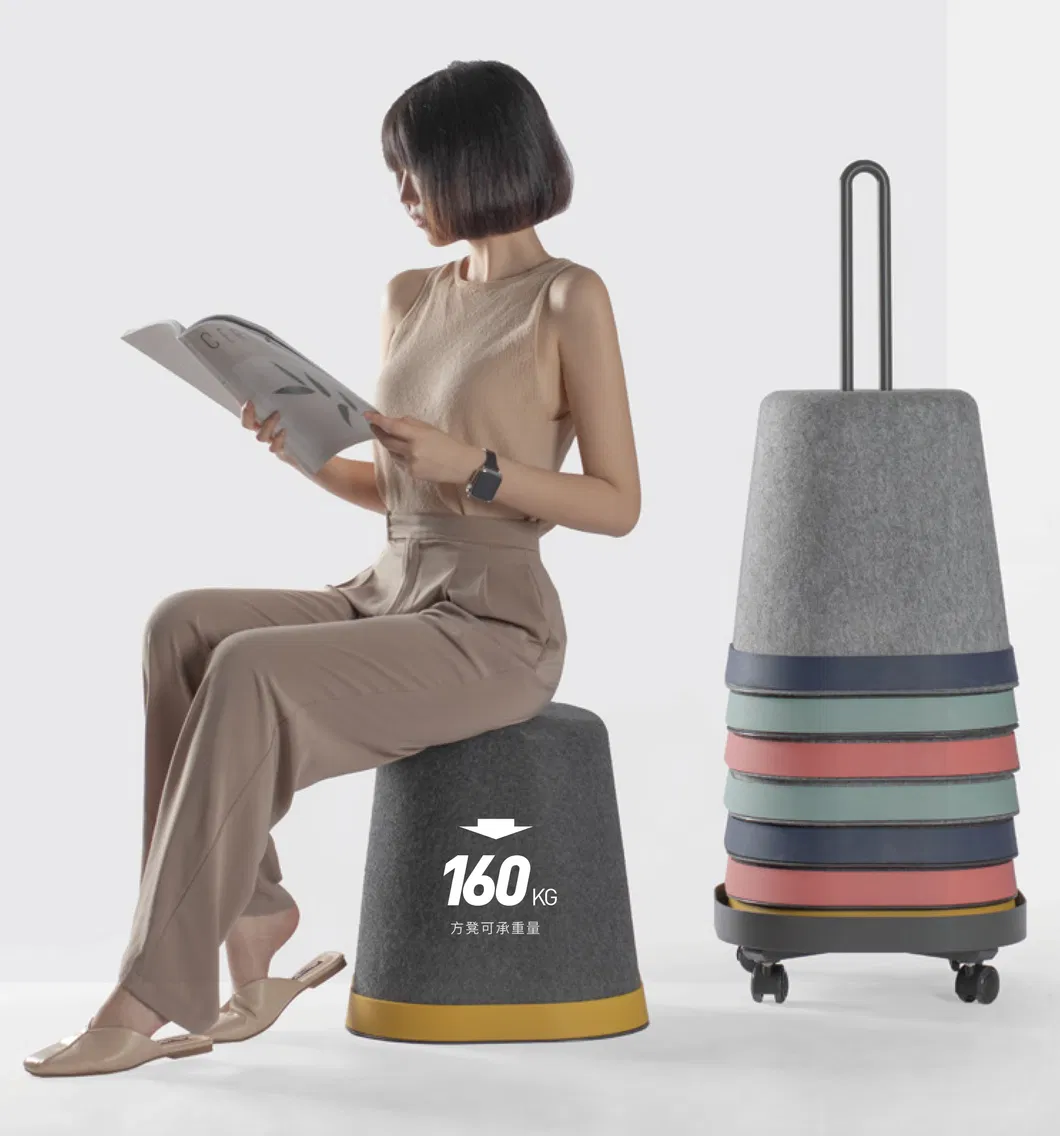 Felt Stool Display 7