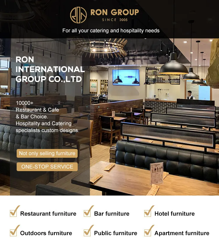 Modern Restaurant Furniture Set