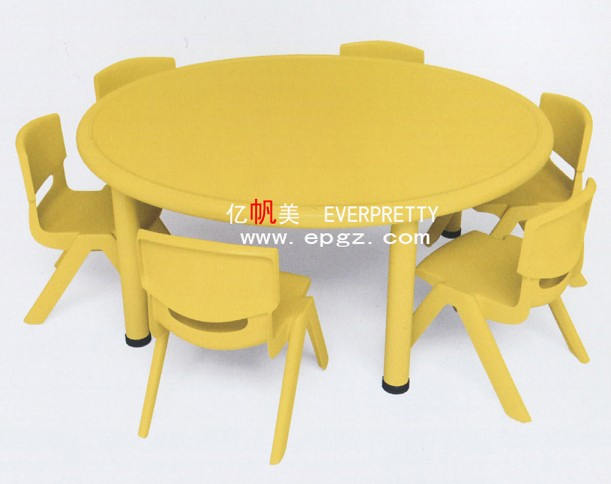 Nursery School Kinderagrten Modern Children Classroom Furntiure Group-Learning Kids Plastic Table and Chairs