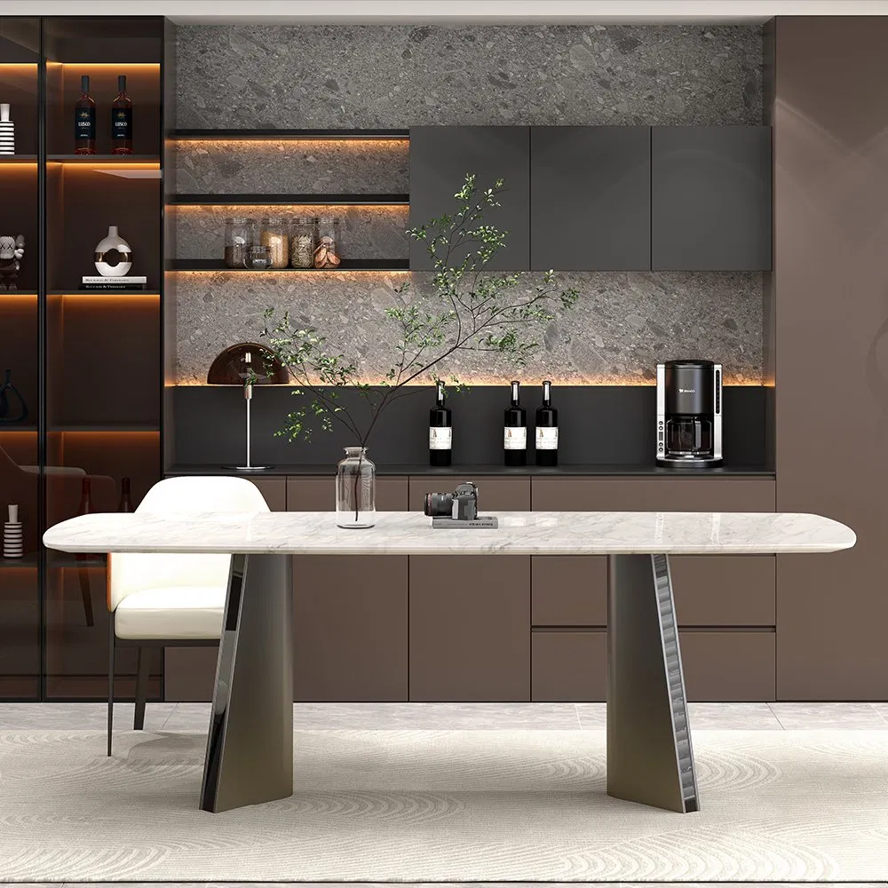 Wholesale Hotel Dining Living Room Marble Dining Table Furniture