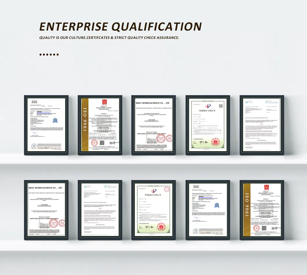 ISO and SGS Certificates