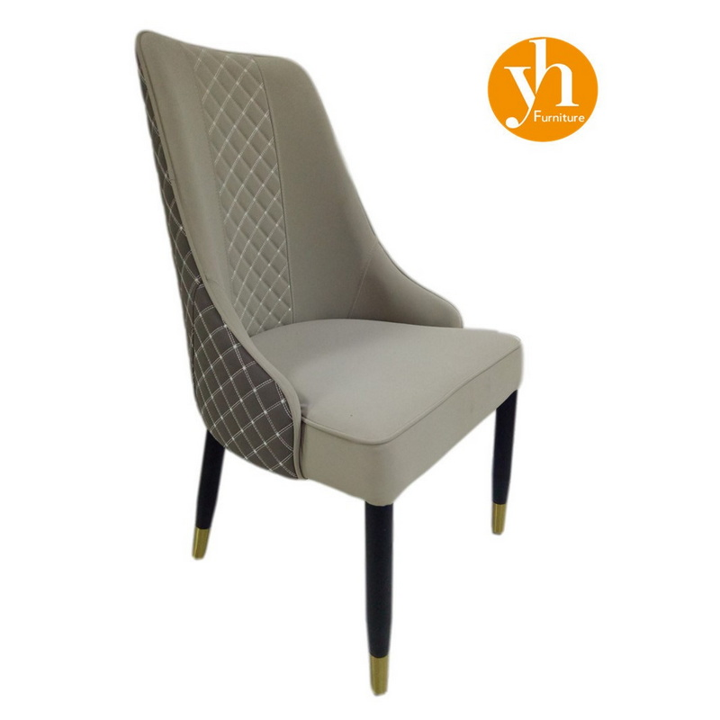 Modern Stylish 4 Person Seating Western Restaurant Furniture for Cafe Bar Milk Shop Wedding Infinity Leather Hotel Banquet Chair for Hire Living Room Chairs