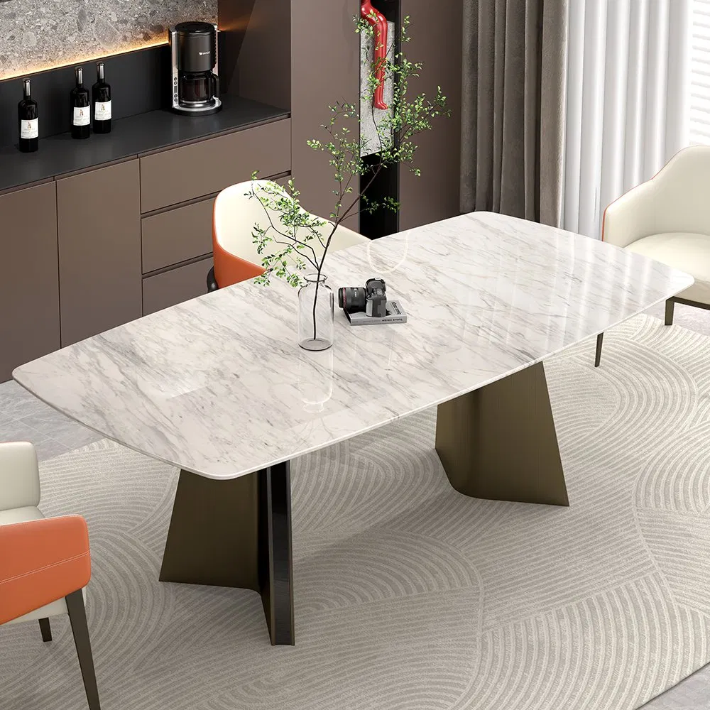 Wholesale Hotel Dining Living Room Marble Dining Table Furniture