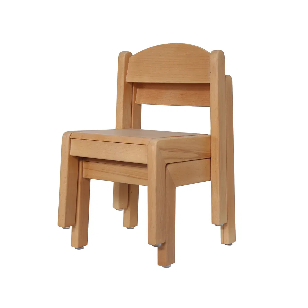 Wooden Chair Back View