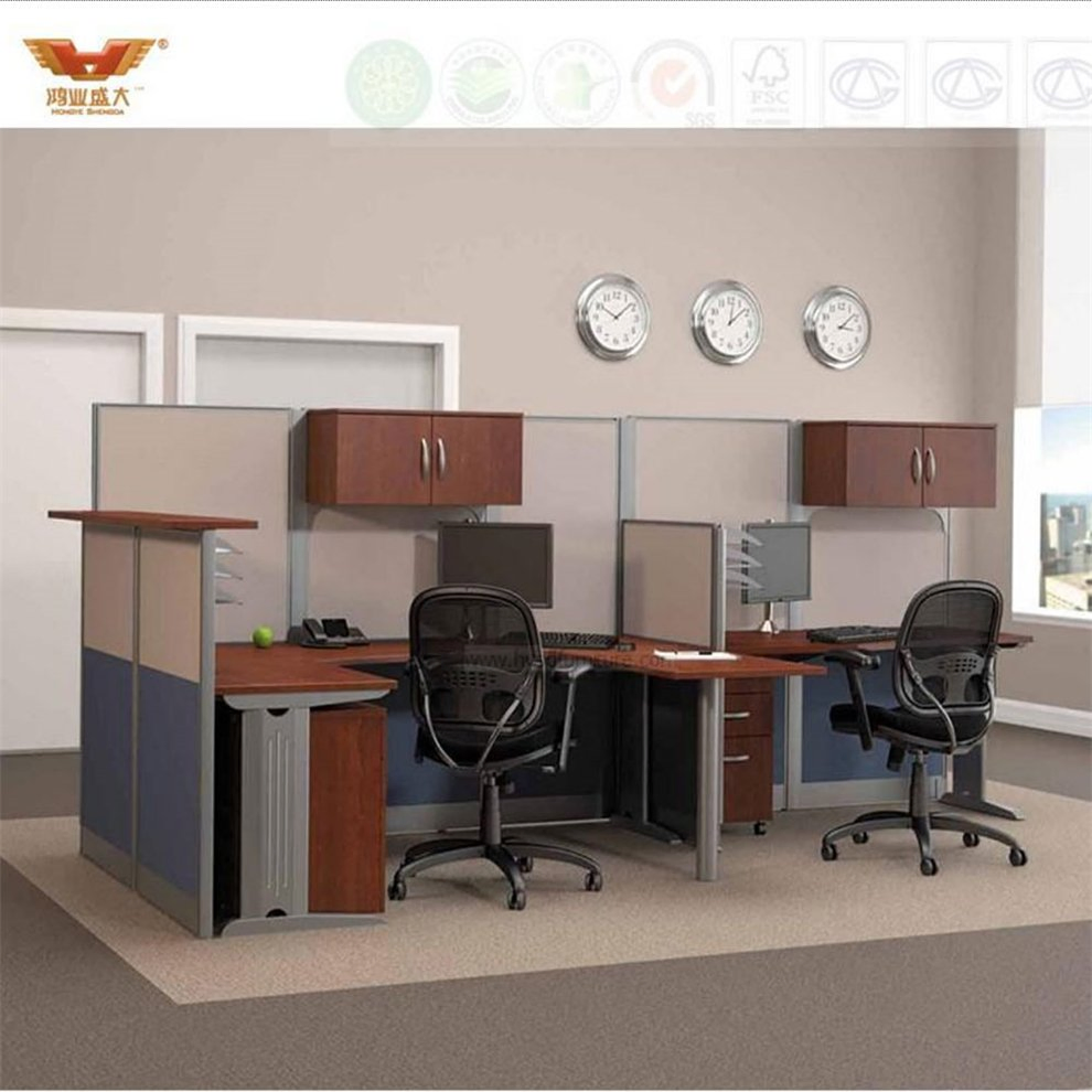 Latest Modern Contemporary Computer Workstation Desk Office Furniture Set
