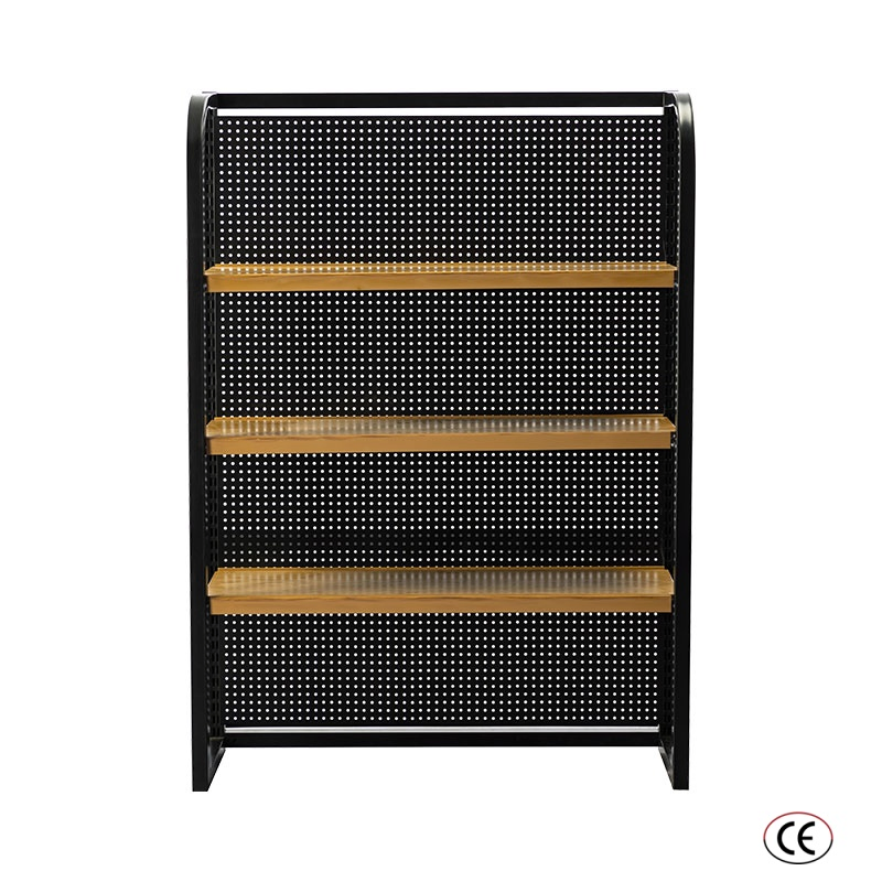 Modern Slim Rack for Entryway Hallway with Metal Frame and 3 Tiers
