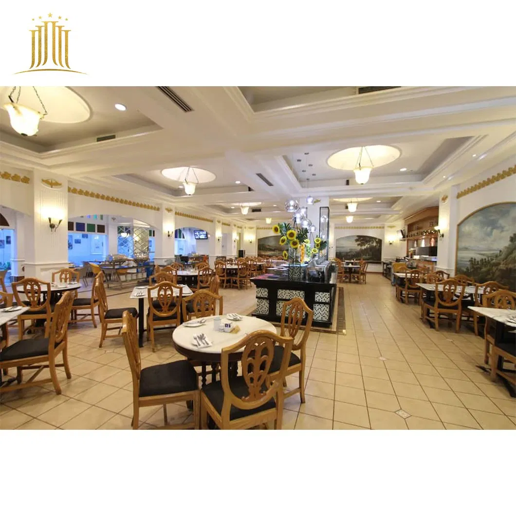 Modern Hotel Restaurant Furniture Booth Seats Cafeteria Sofa Cafe Table and Chairs Set