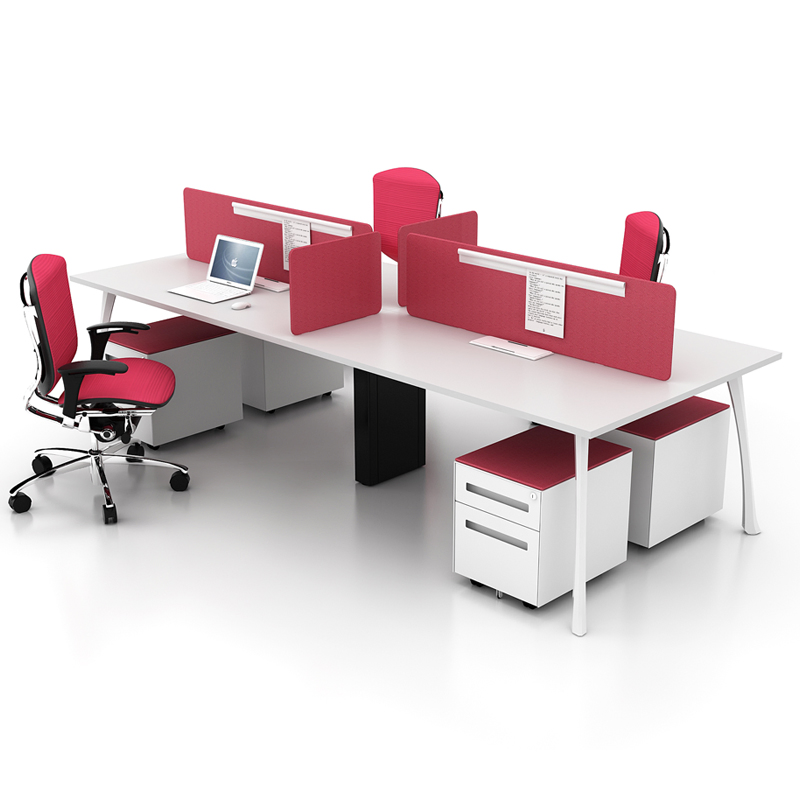 Contemporary Office Workstations Staff Tables 2 4 6 Person Office Desk Furniture