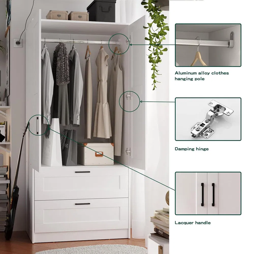 High Quality OEM Custom Solid Wood Bedroom Cabinet for Children's Room