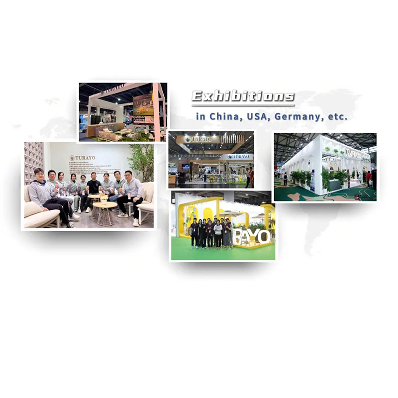 Foshan Furniture Outdoor Garden Couch with Powder Coated Aluminum Build Patio Furniture