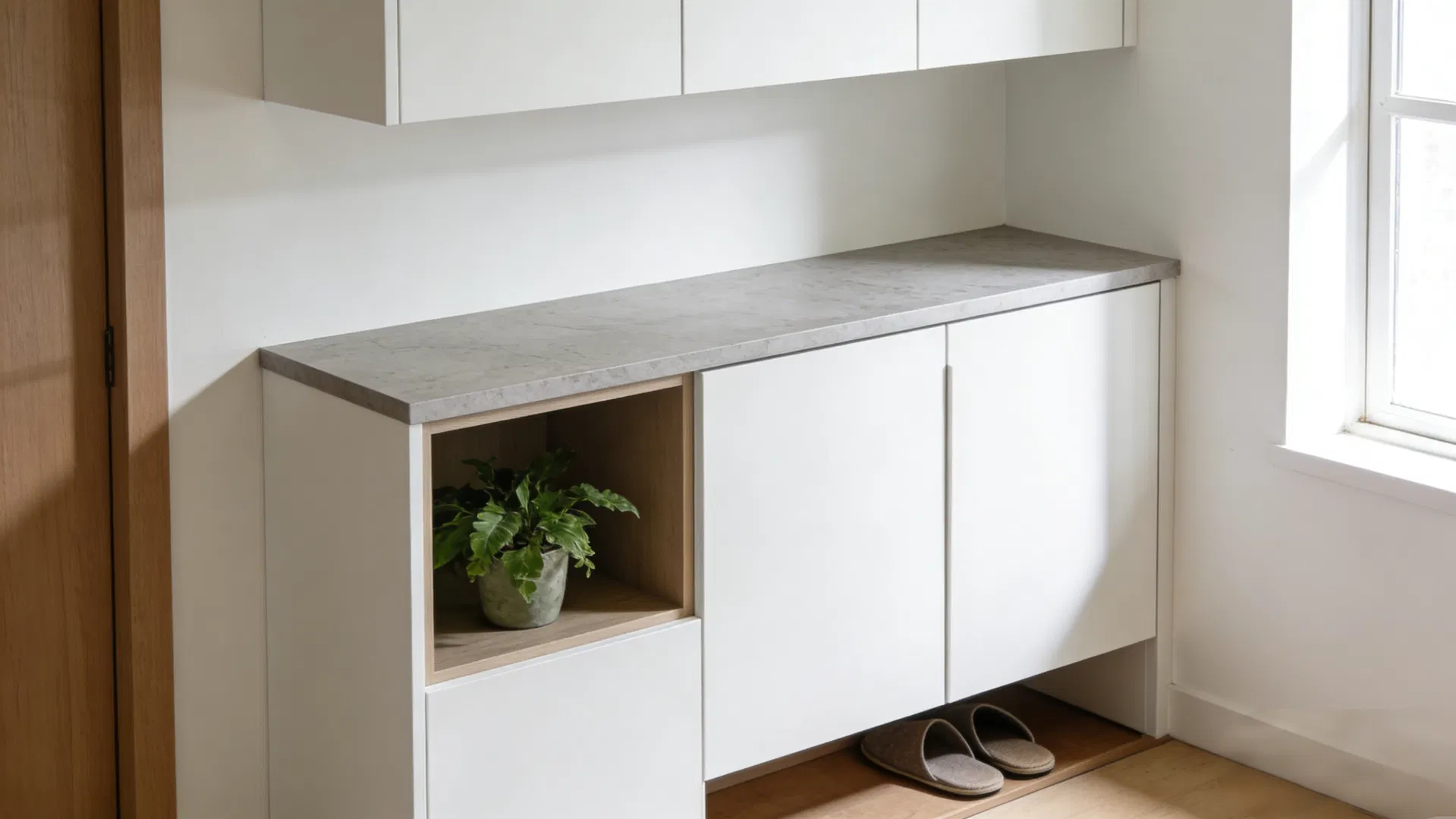 Modern Entryway Cabinet