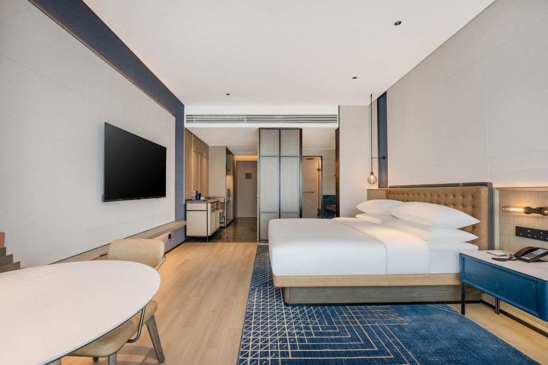 Hilton Hotel Model Room Furniture Design by Foshan Manufacturer Custom Hospitality Furniture Solutions