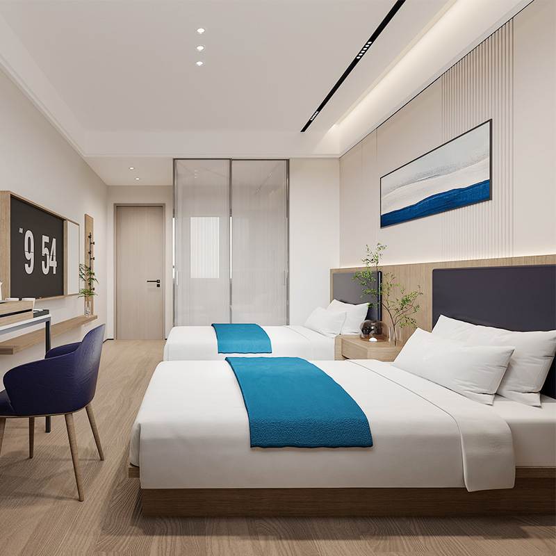 Bilido Casa Modern Chinese Foshan Hotel Bedroom Living Table Chair Sofa Bed Wooden Custom Logos Factory Direct Full Rooms Set Hospitality Interior Furniture