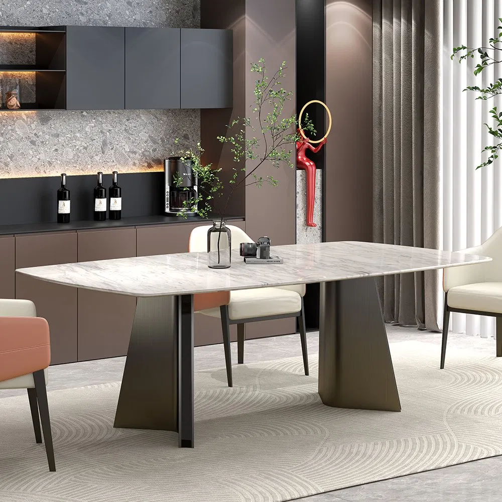 Wholesale Hotel Dining Living Room Marble Dining Table Furniture