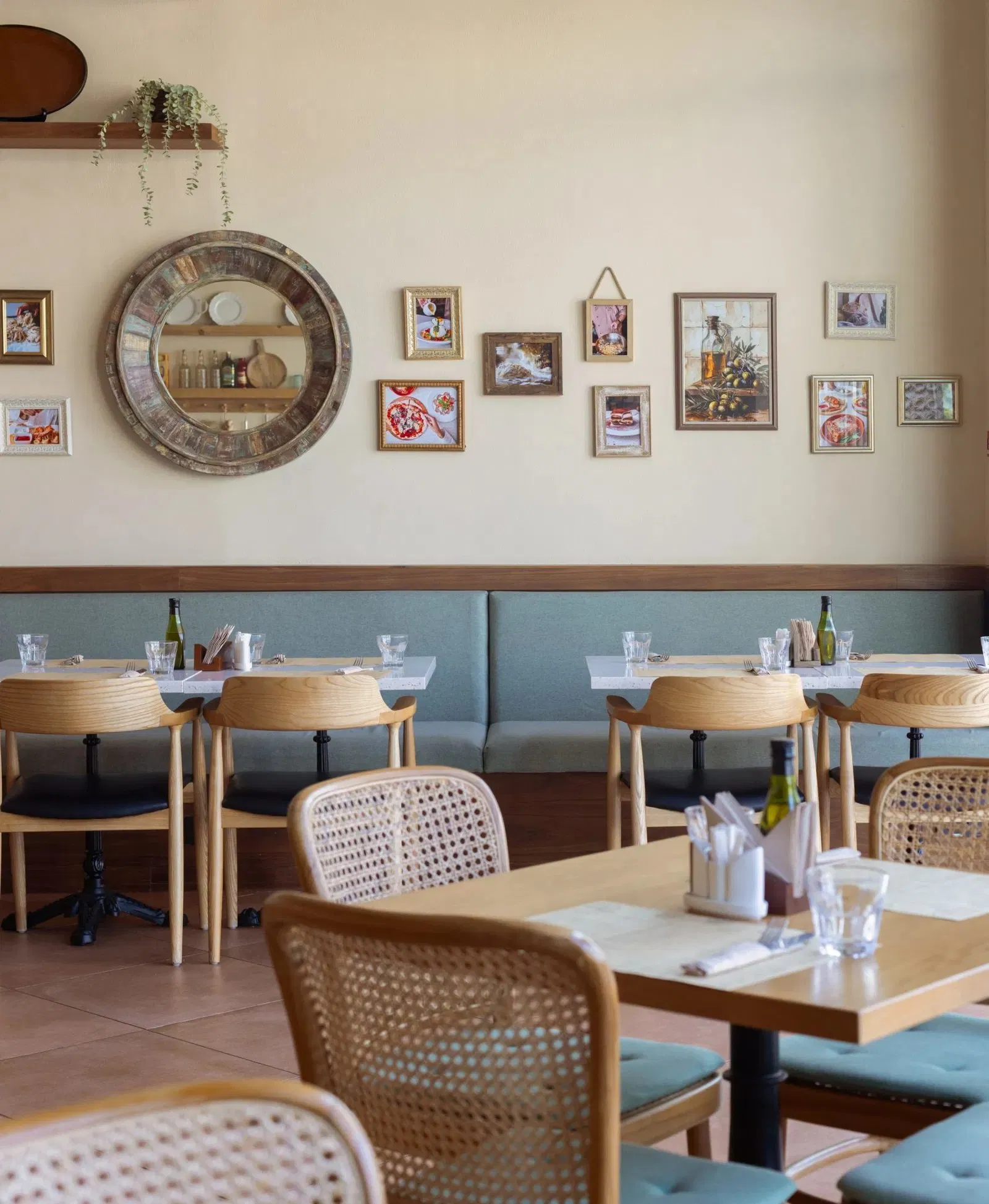 Custom Design Modern Cafe Bench Seating Fast Food Restaurant Tables and Chairs Sets Coffee Shop Furniture