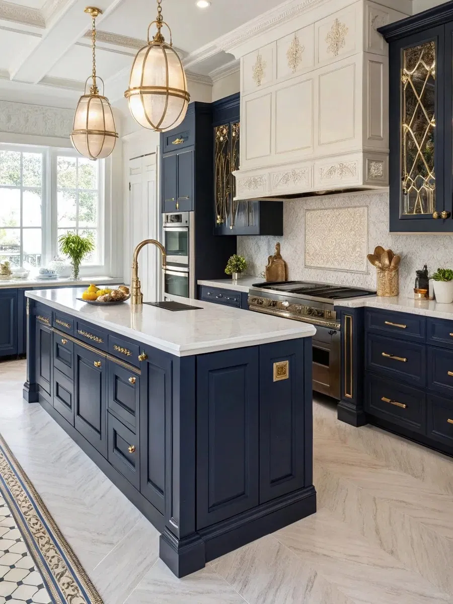 Modern Kitchen Cabinet View 1