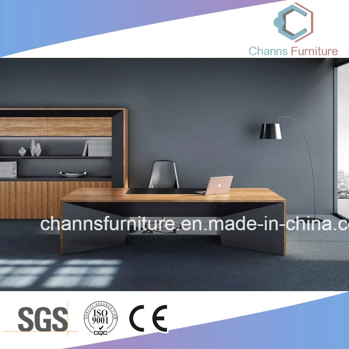 Modern Executive Wood Desk Manager Table Office Furniture (CAS-ND173292)