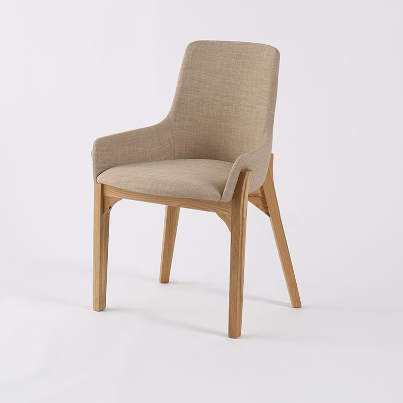 Customized Wooden Restaurant Furniture Modern Solid Wood Dining Chairs Dining Room Furniture